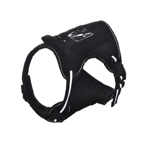 Imbracatura per gilet Molle per cani da lavoro con clip frontale regolabile senza tiraggio