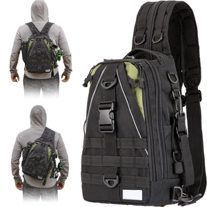 ငါးမျှားကျောပိုးအိတ် Tackle Sling Bag