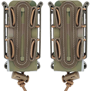 9mm Fast Molle Magazine Pouches Carrier for Airsoft Shooting #M458