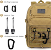 Zaino tattico espandibile Zaino d'assalto Molle Army 45L-50L n. 5151