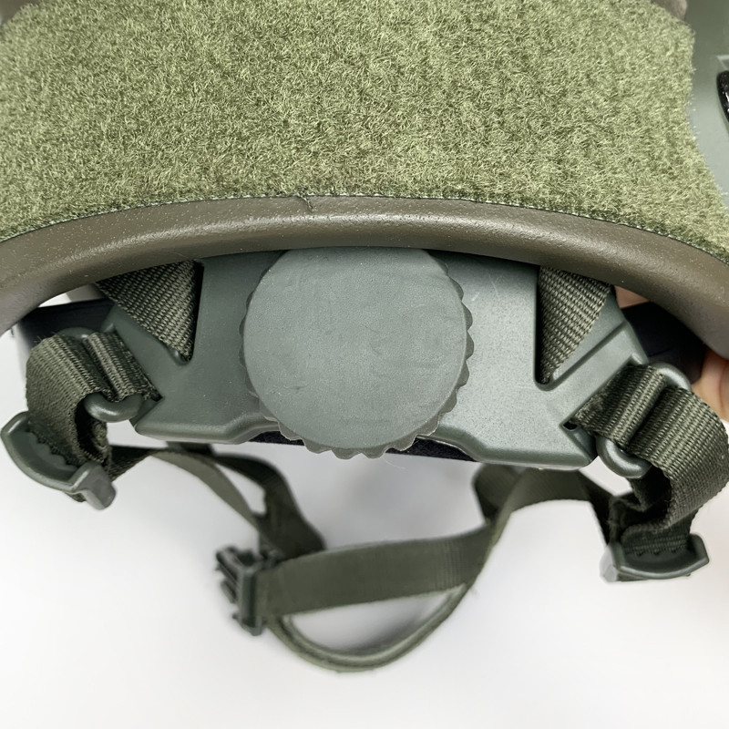Krachtige moderne kogelvrije helm