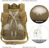 Zaino tattico espandibile Zaino d'assalto Molle Army 45L-50L n. 5151