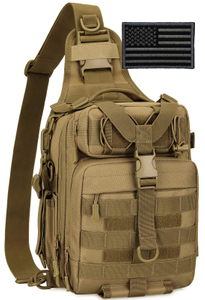 Chiến thuật Sling Qu&acirc;n đội MOLLE Đeo ch&eacute;o Ba l&ocirc; đeo vai ngực # B031