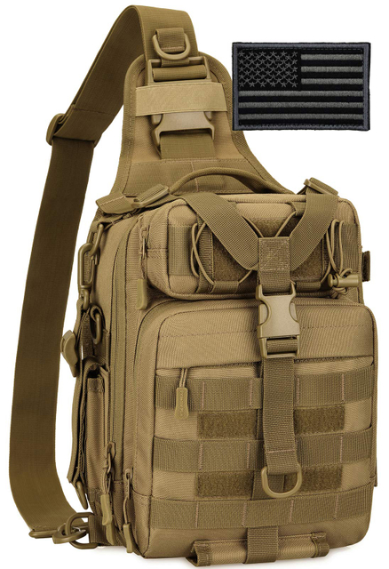 Chiến thuật Sling Qu&acirc;n đội MOLLE Đeo ch&eacute;o Ba l&ocirc; đeo vai ngực # B031
