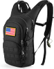 2L BPA-Free Leak-Proof Water Bladder #5864 ပါသည့် Tactical Molle Hydration Pack ကျောပိုးအိတ်