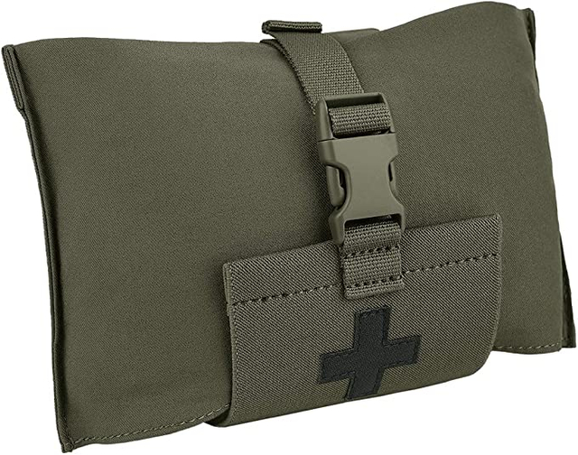 MOLLE နှင့် Belt Loop #B586 ပါသော နည်းဗျူဟာ IFAK အိတ်