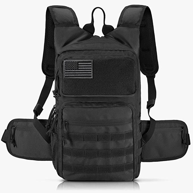 ກະເປົາເປ້ນ້ຳ Military Molle ສຳລັບຍ່າງປ່າ (ບໍ່ມີພົກຍ່ຽວໃສ່ນ້ຳ) #B245